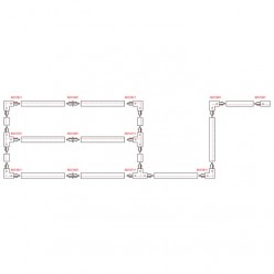 Artecta A0312001 1-Phase Track 2000 mm